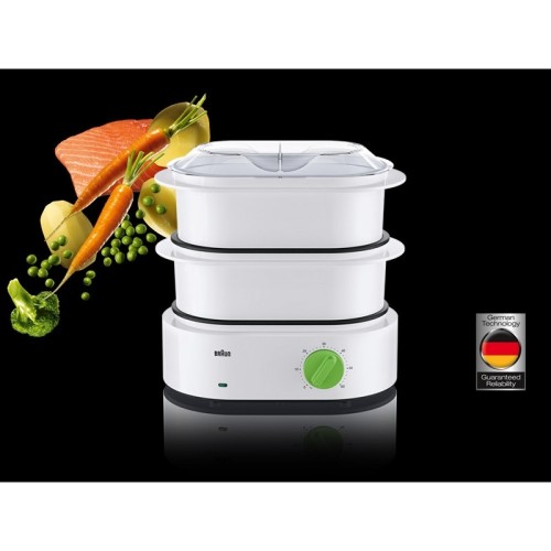 ΑΤΜΟΜΑΓΕΙΡΑΣ BRAUN FS 3000 ΛΕΥΚΟΣ 6.2Lt 2 ΕΠΙΠΕΔΩΝ